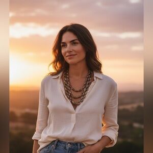 Vintage Murano Beaded Necklace